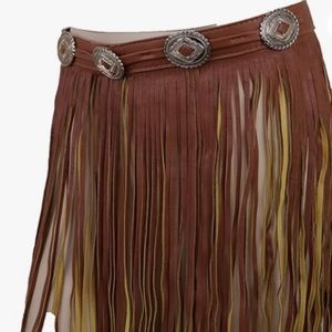 Women’s fashion, faux, leather waistband, short skirt belt